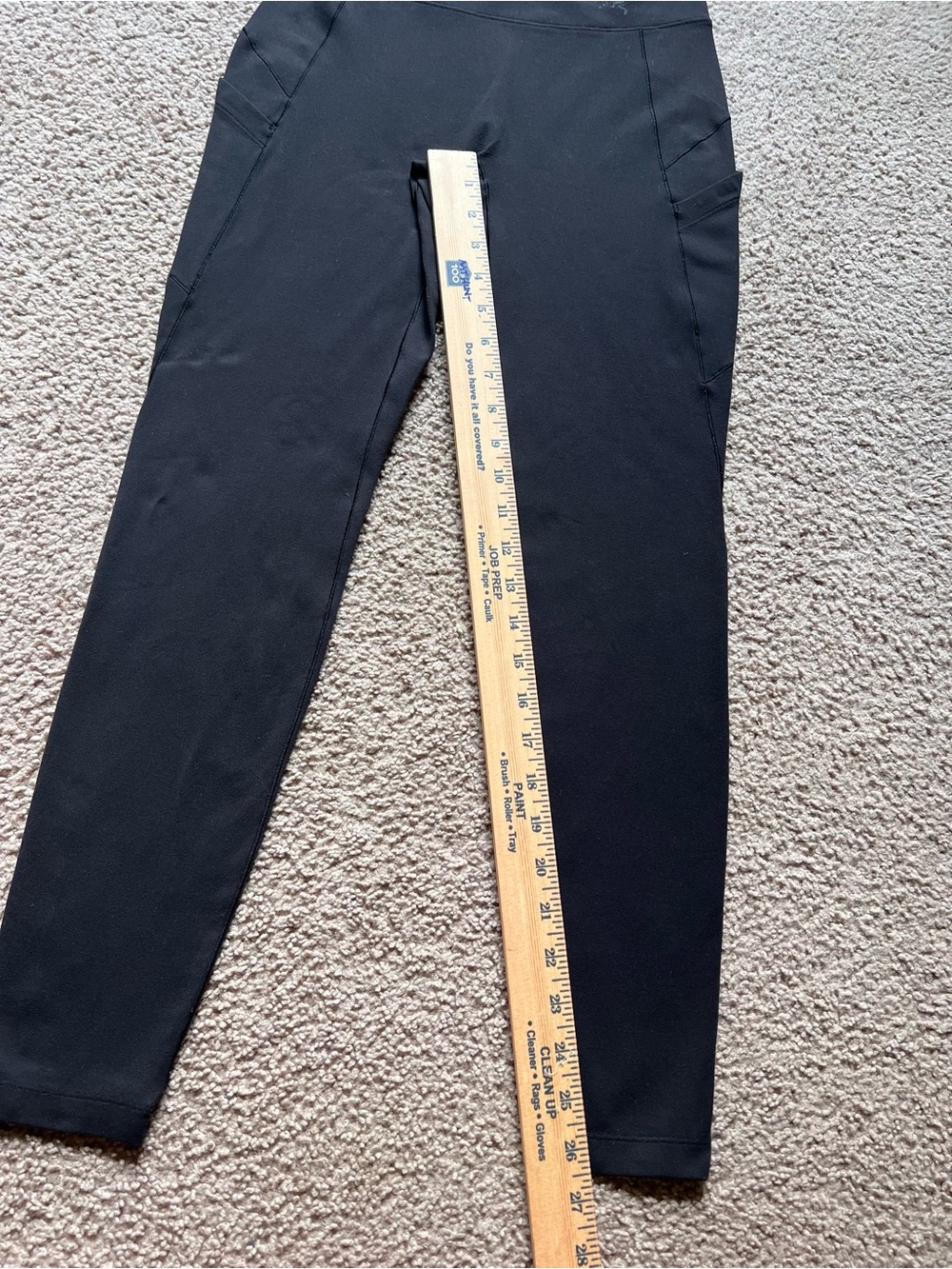 Arc'teryx Delaney High Rise Leggings Black Size Small with Pockets - Picture 8 of 10
